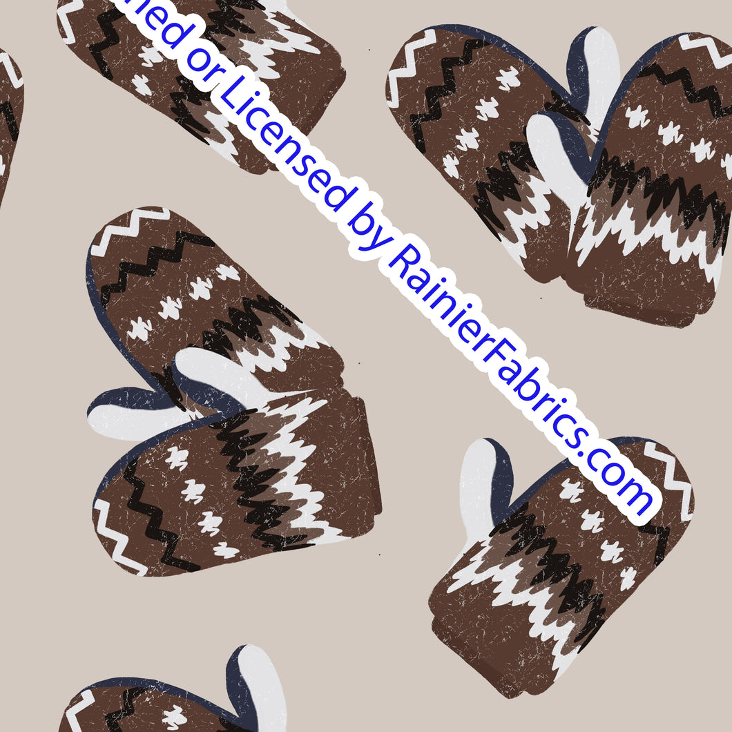 Mittens - Samantha Marie Design - Order by half yard -instructions below on base fabrics