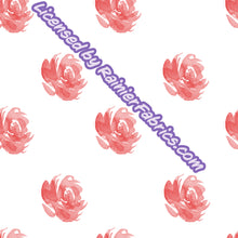 Load image into Gallery viewer, Floral with customizable background from Rosemary Stevenson  - 2-5 day turnaround - Order by 1/2 yard; Description of bases below
