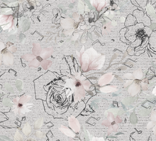 Load image into Gallery viewer, Floral Melody Collection - from Turkey Trail Treasures - 2-5 day turnaround - Order by 1/2 yard; Description of bases below

