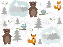 Load image into Gallery viewer, Fabric - sold by HALF YARDS - Designs by Nina - available in 25 different base fabrics, 2-5 Days TAT

