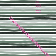 Load image into Gallery viewer, Ombre Stripes (and solids) - Spruce by Popologie - Order by half yard -instructions below on base fabrics
