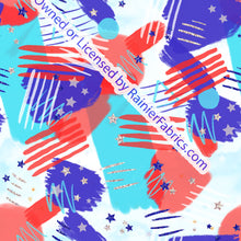 Load image into Gallery viewer, 4th of July Prints - Order by half yard -instructions below on base fabrics
