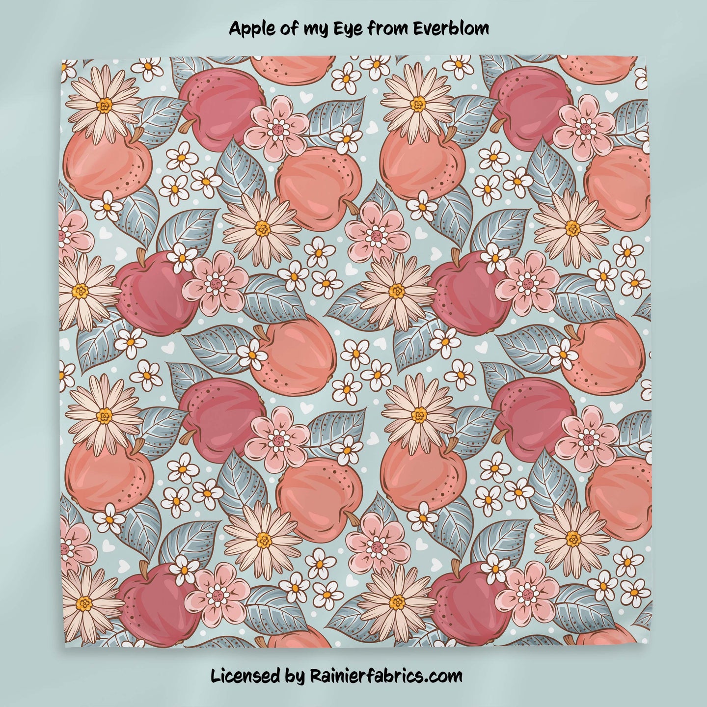 Apple of Your Eye by Everbloom - 2-5 day TAT - Order by 1/2 yard; Blankets and towels available too