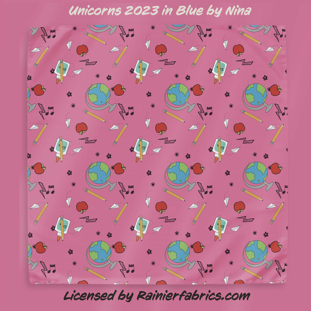 Back to School 2023 by Nina - 2-5 business days to ship - Order by 1/2 yard