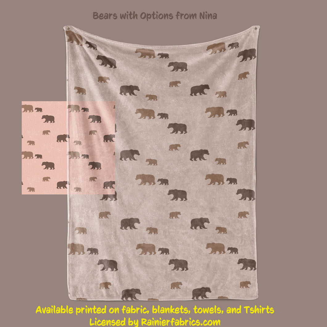 Bears by Nina Blanket