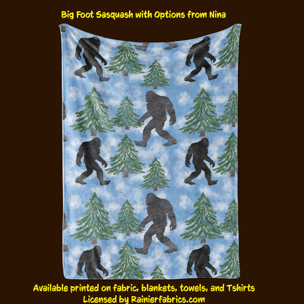 Sasquash with options by Nina Blanket (Big Foot)