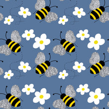 Load image into Gallery viewer, Blankets by Nina, made in USA - all hand drawn and unique! Flowers, ducks, bees, dogs and more!
