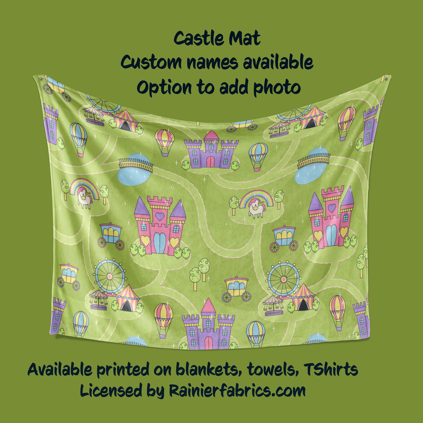 Castle Mat Blanket