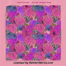 Load image into Gallery viewer, Mothers&#39; Garden Flowers by Lindsay Anne - 2-5 business days to ship - Order by 1/2 yard
