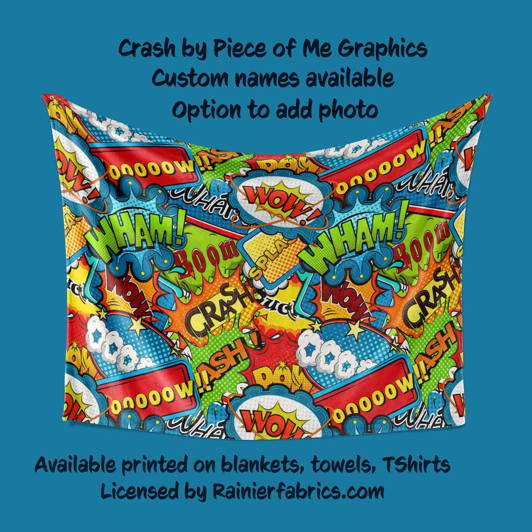 Crashes by Piece of Me Graphics - Blanket