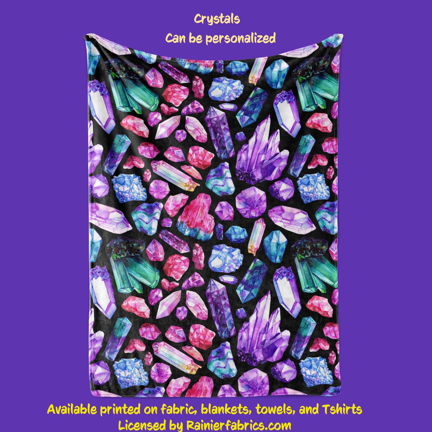 Crystals - Blanket