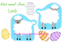 Load image into Gallery viewer, Easter Stuffies - Bunnies and Sheep - Use this link when only ordering stuffies with your fabric
