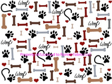 Load image into Gallery viewer, Dog Lovers - by Nina with color options  - Order by half yard - See below for instructions on ordering and base fabrics

