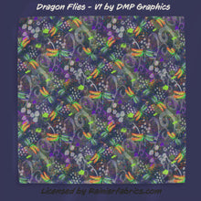 Load image into Gallery viewer, Dragon Flies with options, coordinate and panel by DMP Graphics - 2-5 business days to ship - Order by 1/2 yard
