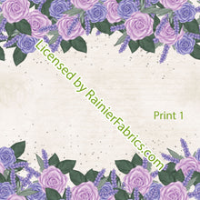 Load image into Gallery viewer, Provence Lavender Collection - Order by half yard -instructions below on base fabrics
