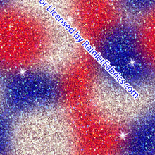 Load image into Gallery viewer, 4th of July Glitter - Order by half yard -instructions below on base fabrics
