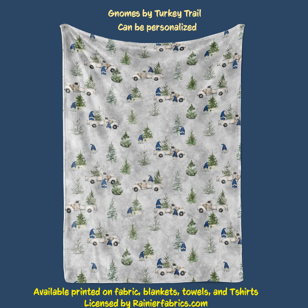 Gnomes by Turkey Trail - Blanket