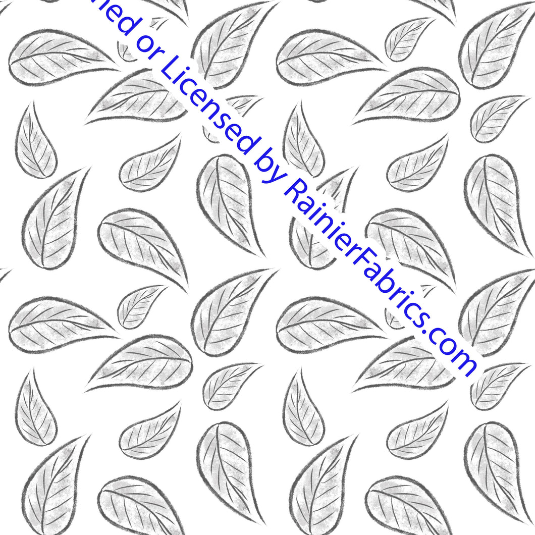 Grey Nature by Nina - Order by half yard -instructions below on base fabrics