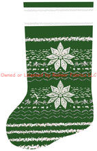 Load image into Gallery viewer, Stockings by Nina - Ready to Sew with ribbon to hang
