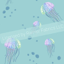 Load image into Gallery viewer, Jellyfish by Nina - Order by half yard -instructions below on base fabrics
