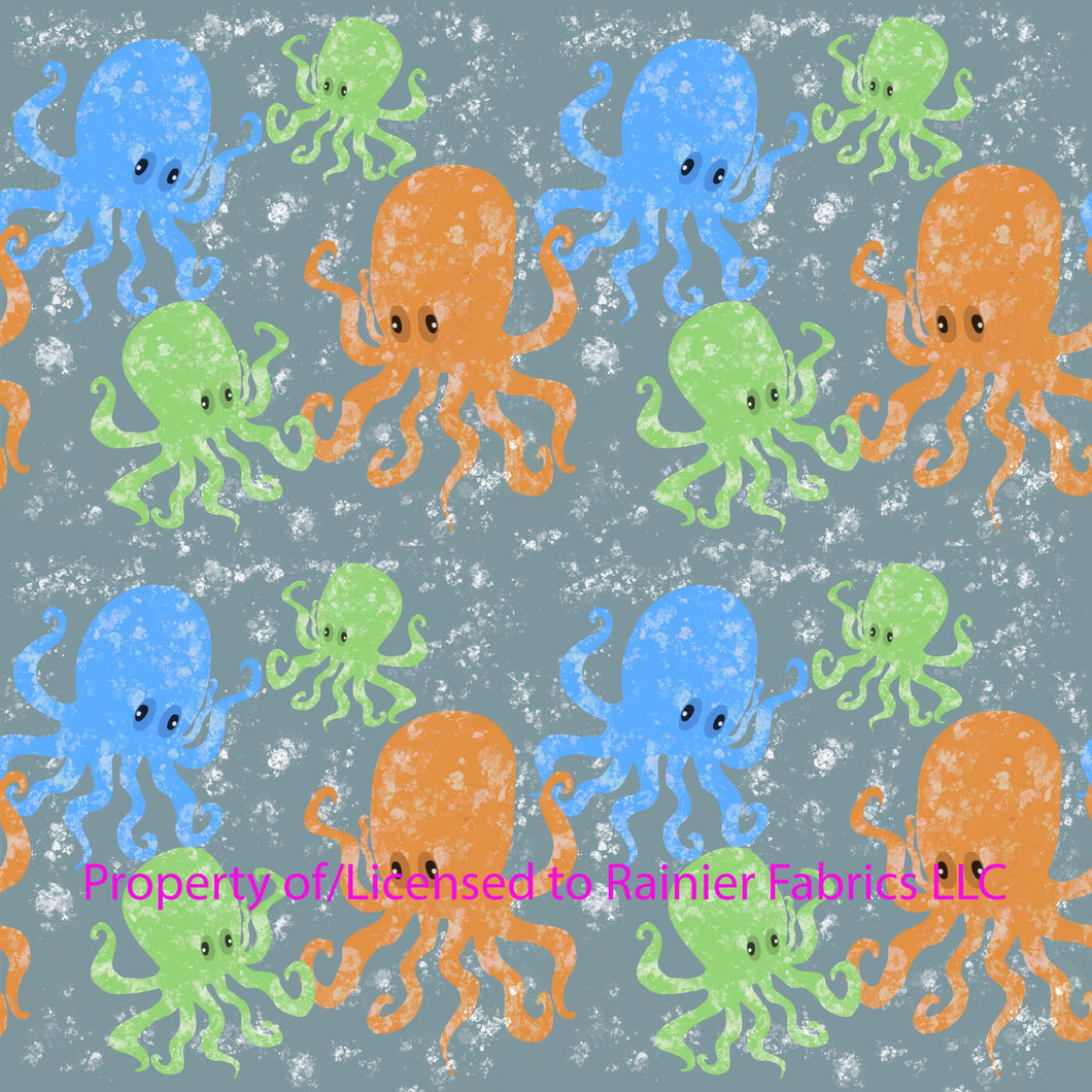 Octupus with Options and Solids from Nina - Order by half yard - See below for instructions on ordering and base fabrics