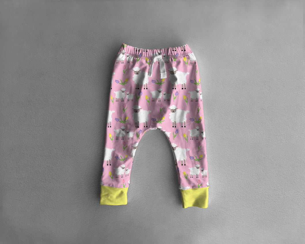 Little Lambs - by Nina with color options  - Order by half yard - See below for instructions on ordering and base fabrics
