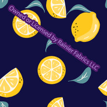 Load image into Gallery viewer, Lemons with options from Nina - Order by half yard - See below for instructions on ordering and base fabrics
