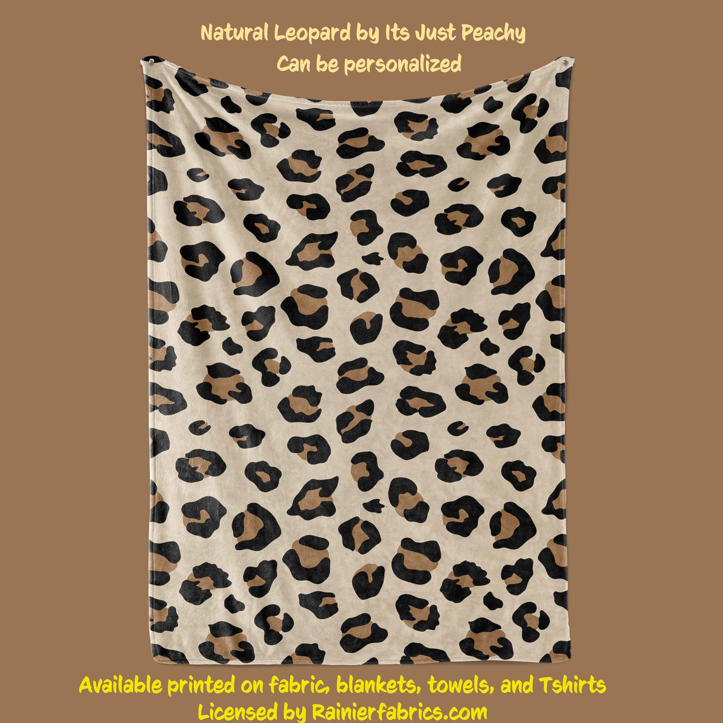 Leopard by It's Just Peachy - Blanket