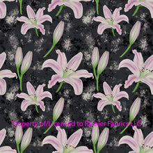 Load image into Gallery viewer, Lily Collection with color options, stripes, polka dots and panel - by Nina  - Order by half yard - See below for instructions on ordering and base fabrics
