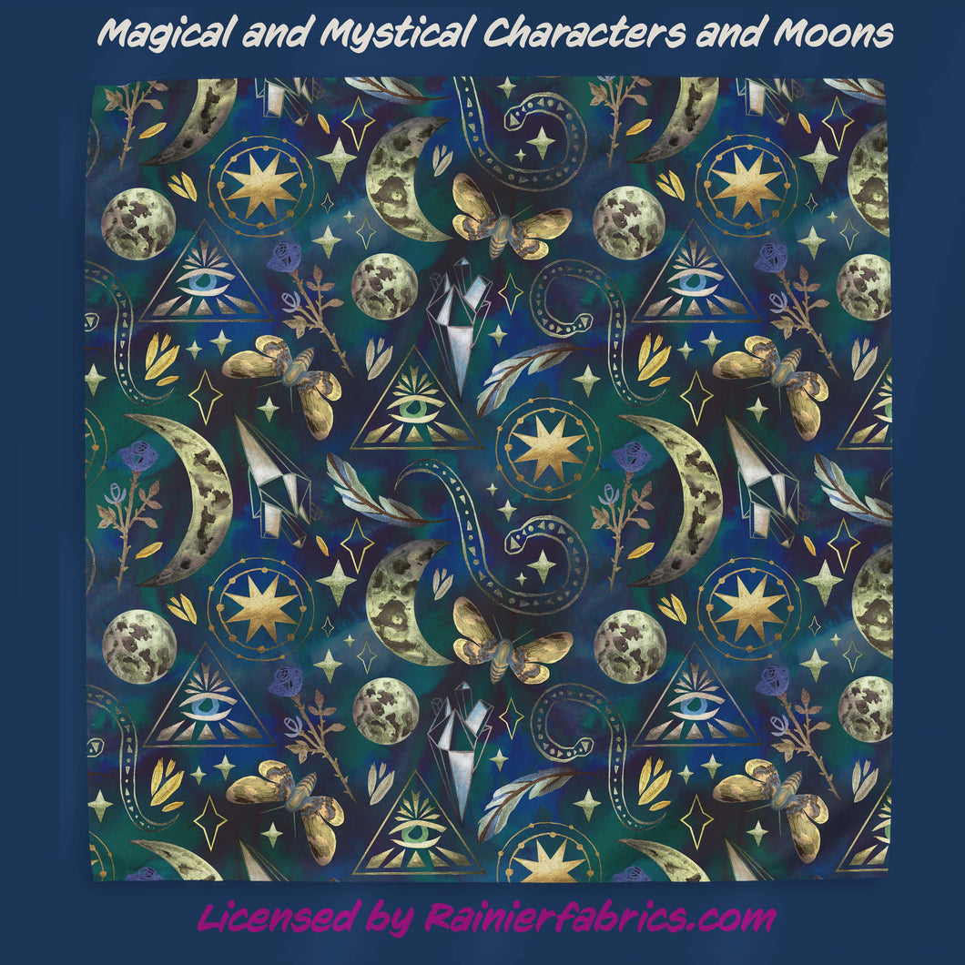 Magical and Mystical - 2-5 day TAT - Order by 1/2 yard; Blankets and towels available too