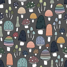 Load image into Gallery viewer, Mushroom Collection (and stripes) from Popologie - Order by half yard -instructions below on base fabrics
