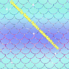 Load image into Gallery viewer, Mermaid Scales - Order by 1/2 yard; Description of bases below
