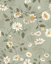 Load image into Gallery viewer, Sharon&#39;s Rustic Daisies by Popologie - Order by Half Yard - See below for instructions on ordering and base fabrics
