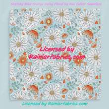 Load image into Gallery viewer, Sketchy Daisies with Options including RWB by Rae Culver Seamless - 2-5 business days to ship - Order by 1/2 yard
