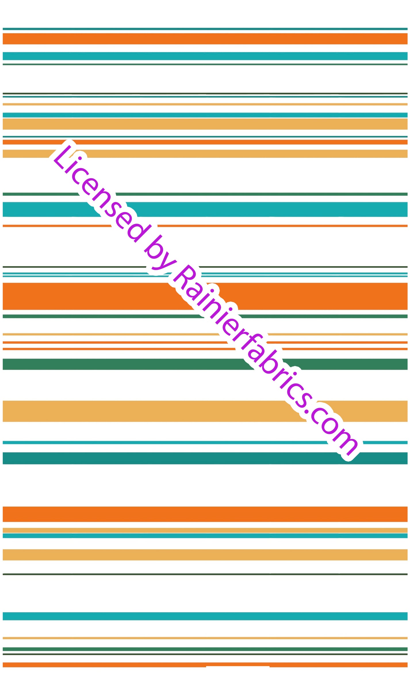 Sarah's Aqua Tangerine Stripe Collection - Order by half yard -instructions below on base fabrics
