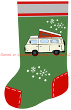Load image into Gallery viewer, Stockings by Nina - Ready to Sew with ribbon to hang
