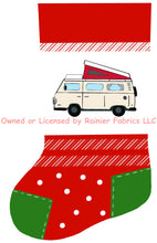 Load image into Gallery viewer, Stockings by Nina - Ready to Sew with ribbon to hang
