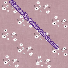 Load image into Gallery viewer, Tiny Flowers with Panel and customizable background from Rosemary Stevenson  - 2-5 day turnaround - Order by 1/2 yard; Description of bases below
