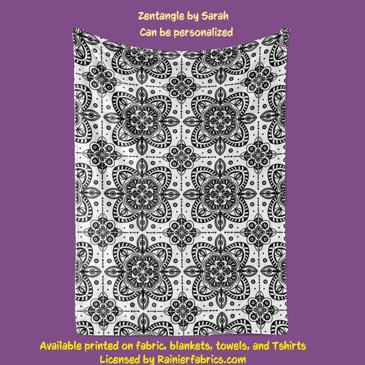 Zentangle by Sarah - Blanket